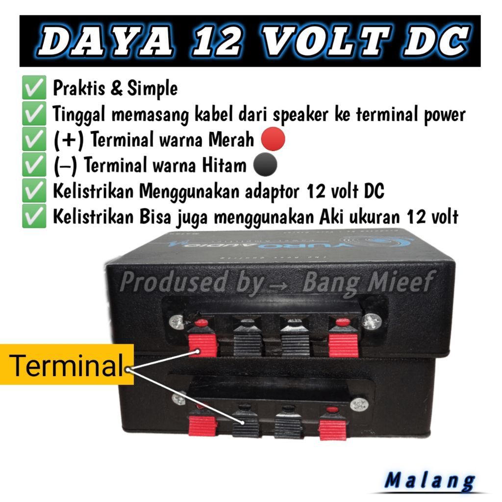 power mini 12 volt stereo 2 chanel