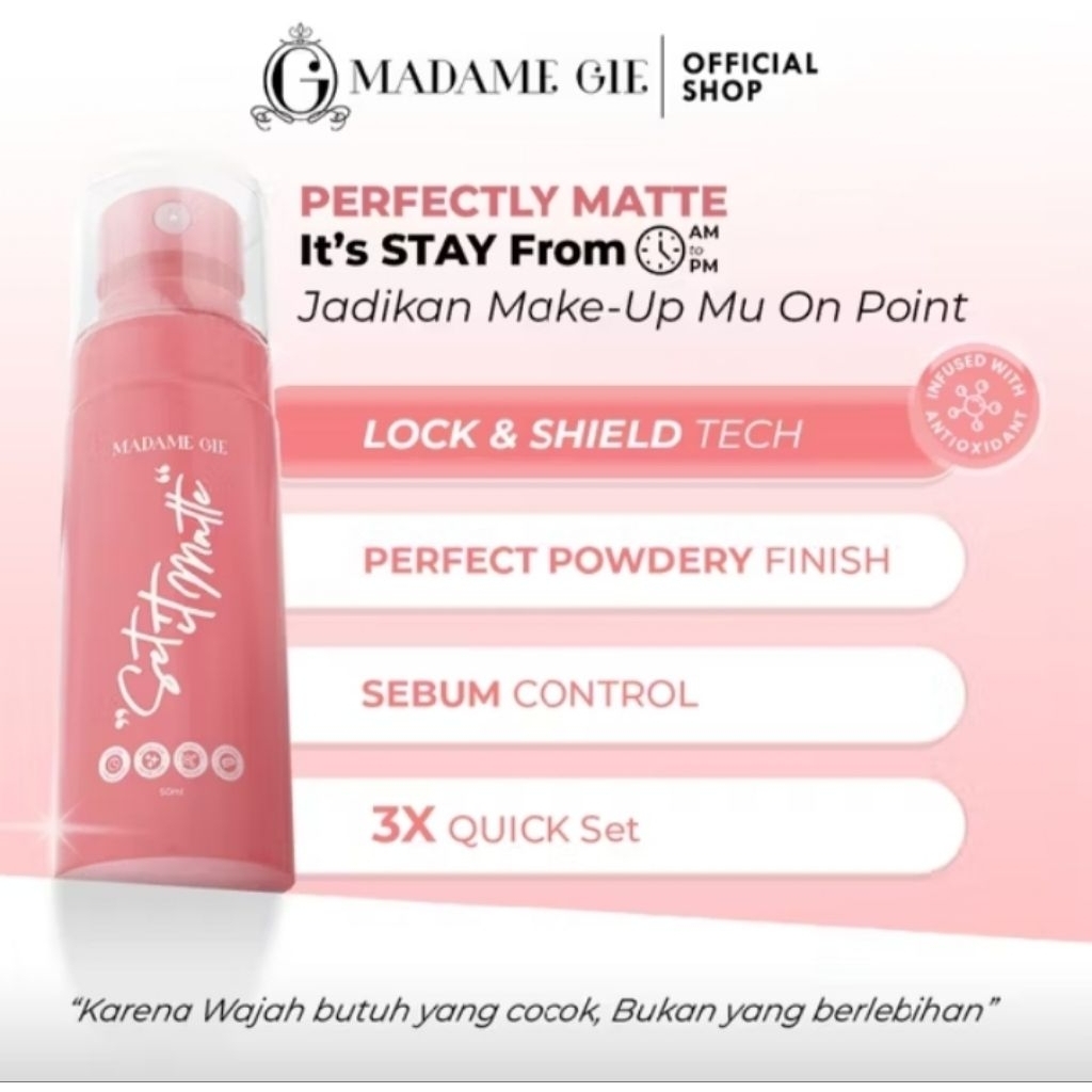 madame gie setting spray