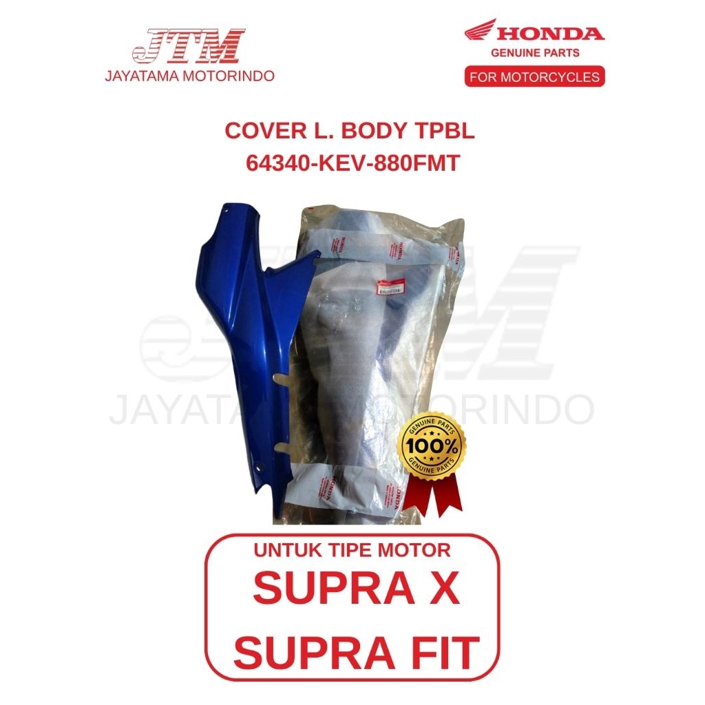 COVER BODY SUPRA X (L) 64340-KEV-880FMT