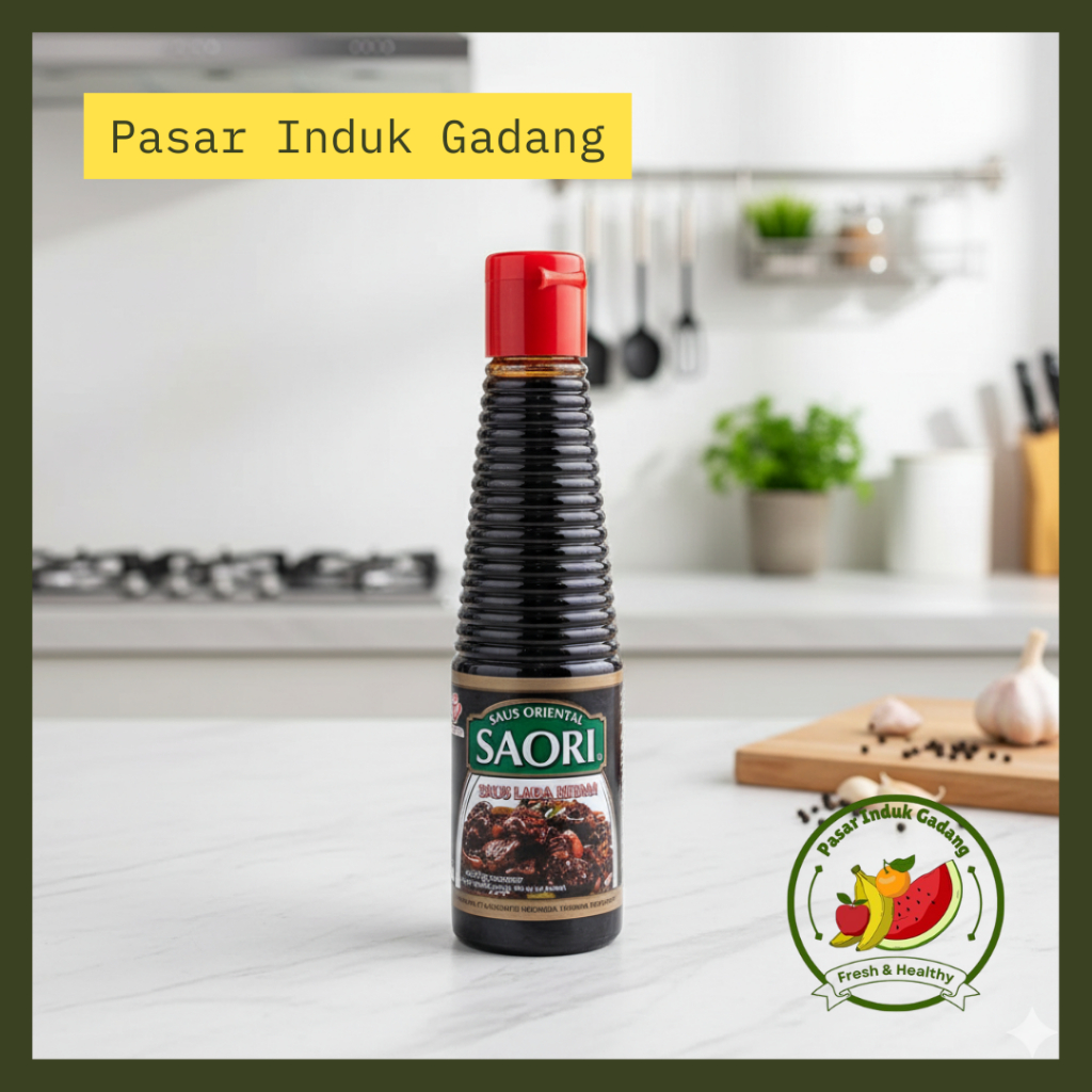 

Saus Oriental SAORI Saus Lada Hitam
