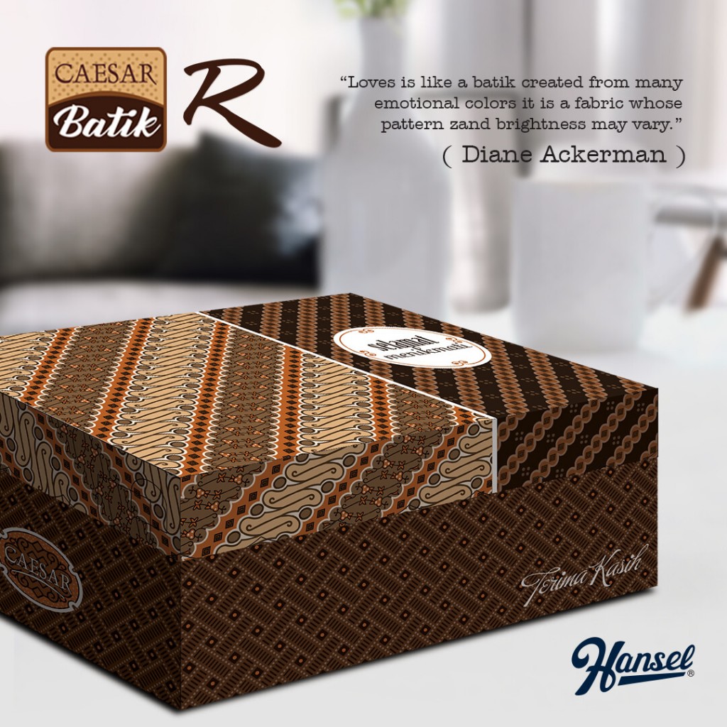 [CAESAR R5 BATIK] DUS JAJAN 16X12 SNACK BOX KUE ROTI 12X16 DOS NASI KOTAK 16 X 12