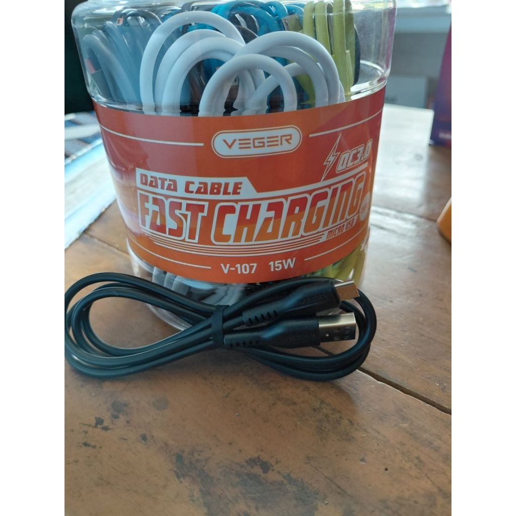 kabel data VEGER V-107 MICRO USB QC3.0