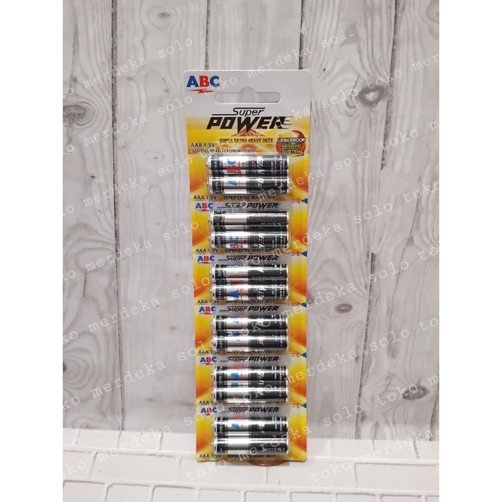 Batu Baterai ABC A3 Renteng