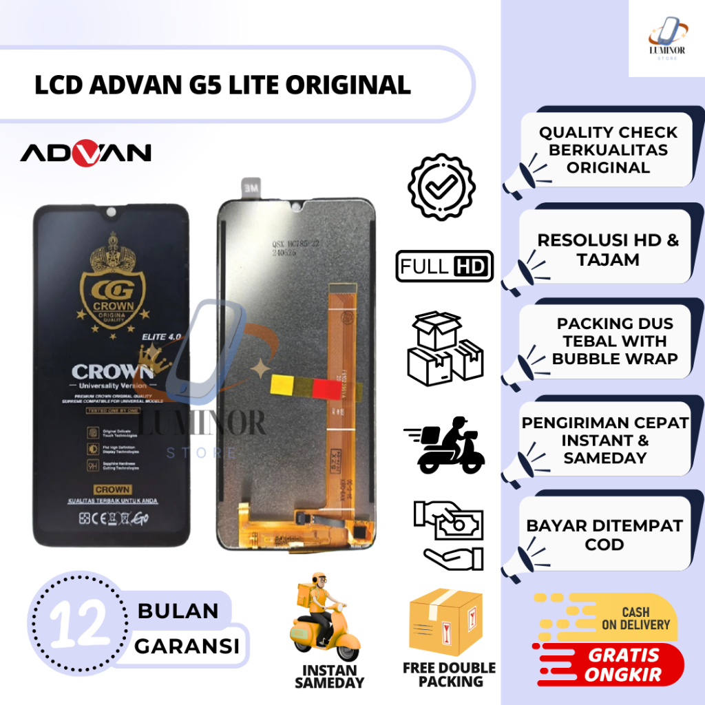 LCD ADVAN G5 LITE FULLSET COMPLETE