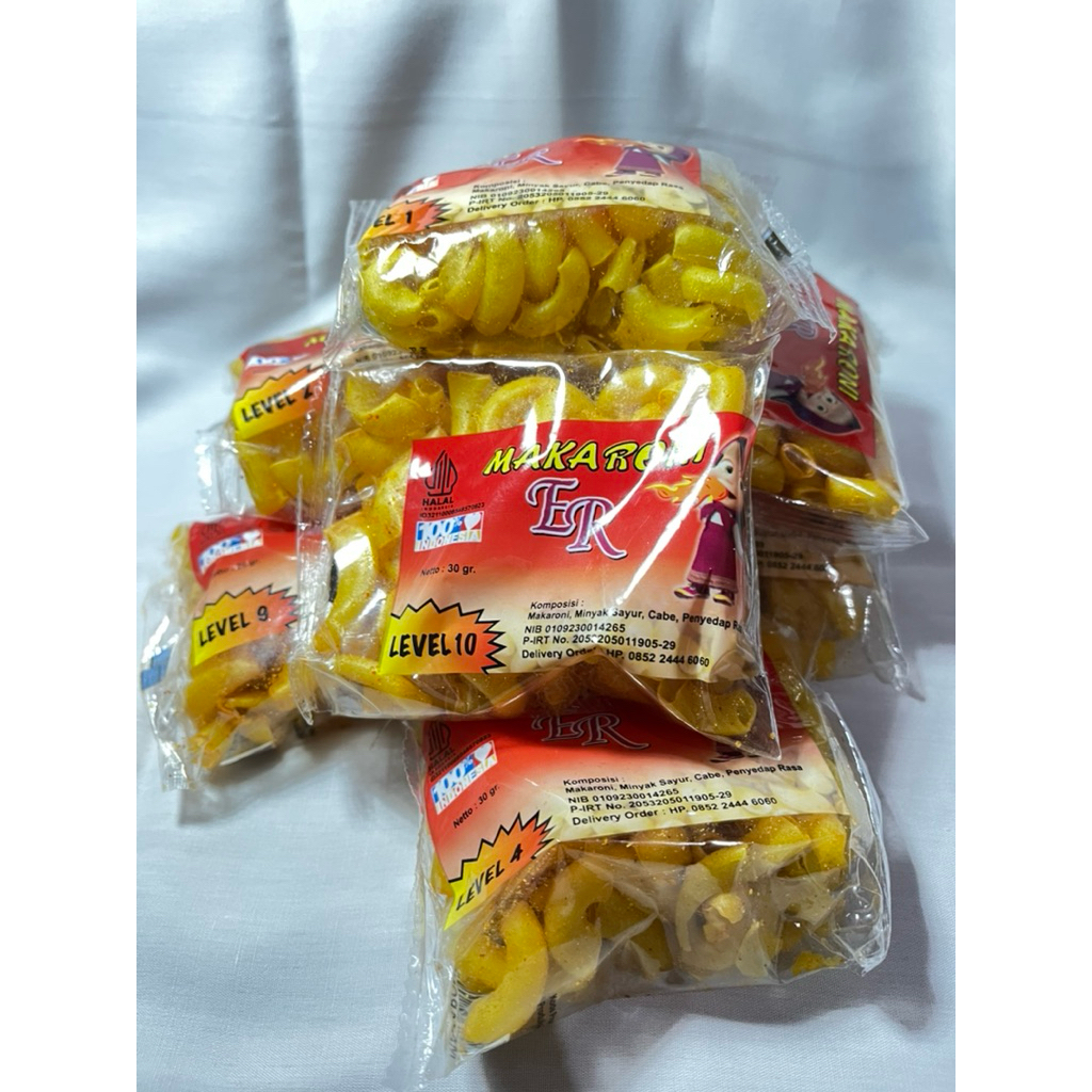 

Ngemil Nyes - Makaroni ER Marsha - Makaroni Level - Makaroni Pedas Gurih - Level 0-10
