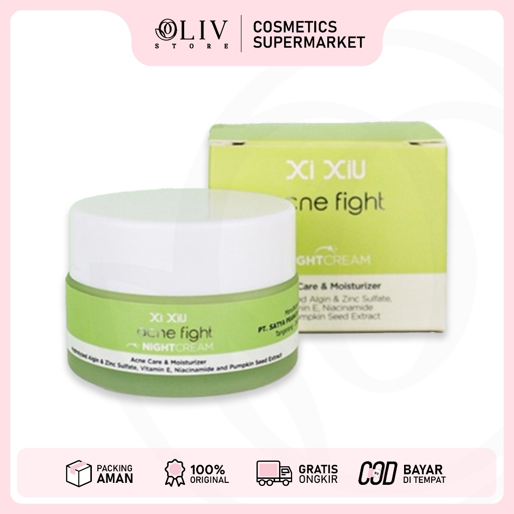 Xi XiU ACNE FIGHT NIGHT CREAM 15GR