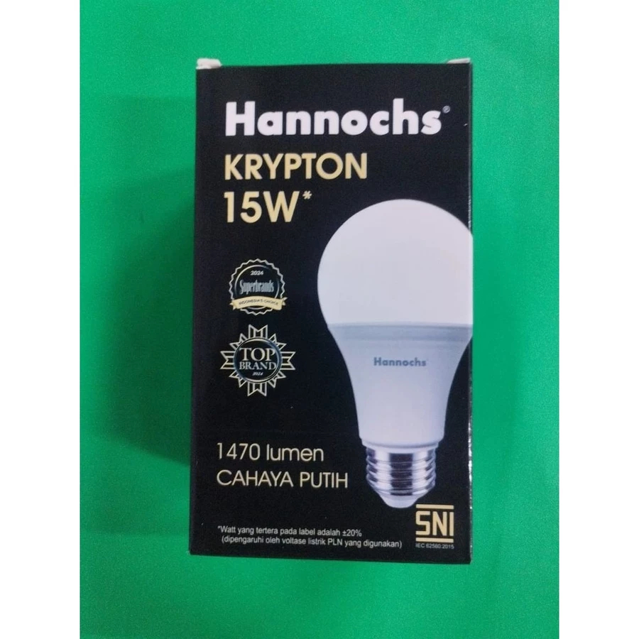 Hannochs LED Bulb Krypton - Bohlam Lampu LED Krypton - Bola LED Krypton - 15w - Variant - Variasi