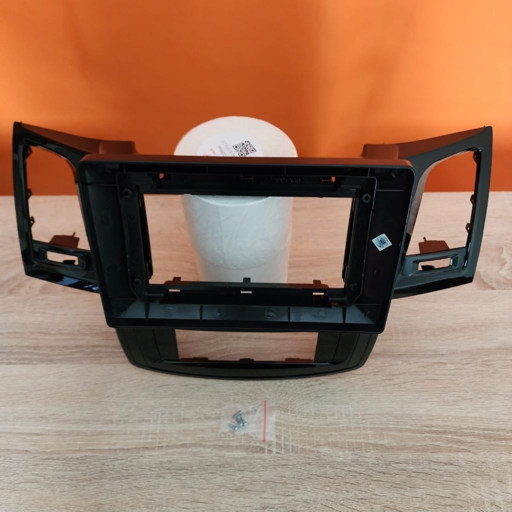 frame head unit android 10 inch mobil toyota fortuner 2007-2015