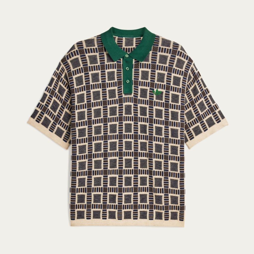 AD x Brain Dead Knit Polo Shirt