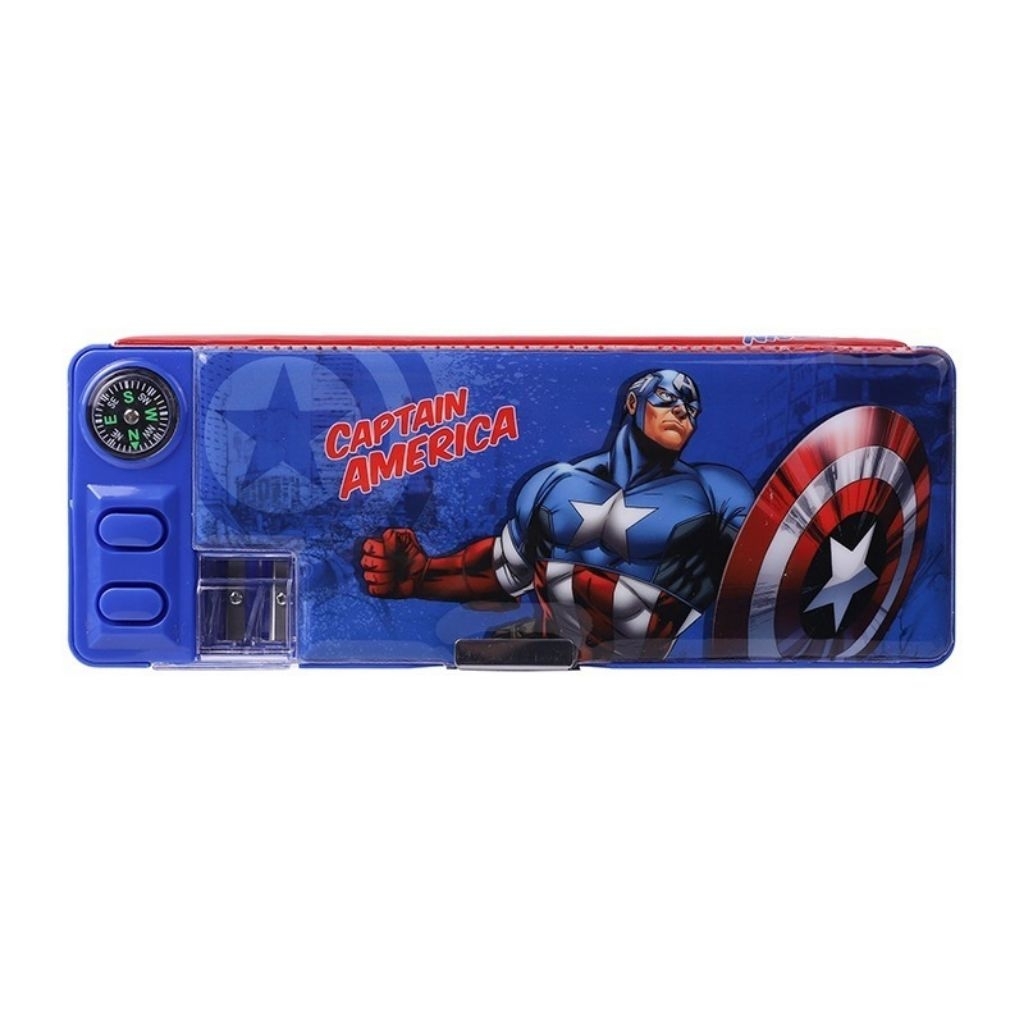 

Kotak Tempat Pensil Magnet 2 sisi Karakter CAPTAIN AMERIKA