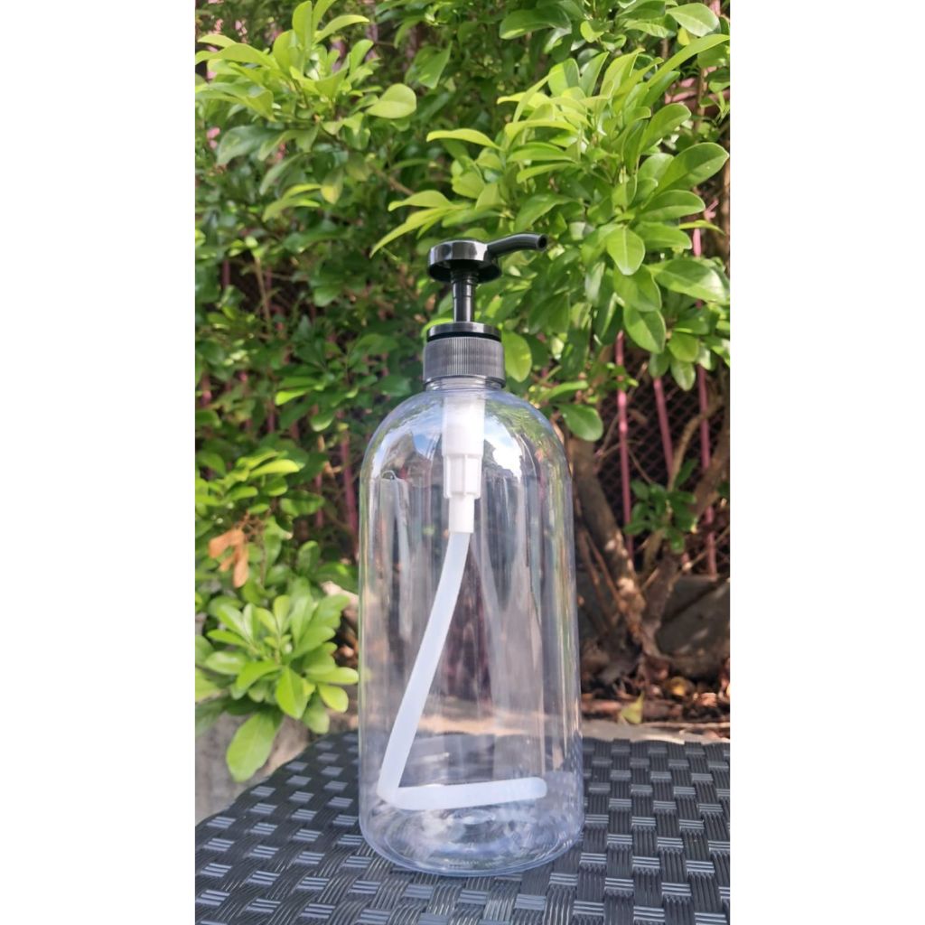Botol Sabun Serbaguna Pump Plastik 1000ML/ Tempat Sabun Cair / Botol Pump Besar Jumbo