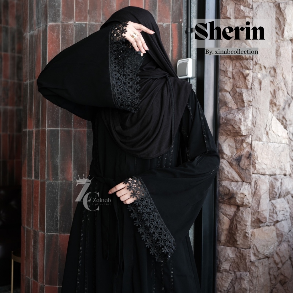 KUMPULAN ABAYA BESELLER  hitam turky by zainab collection