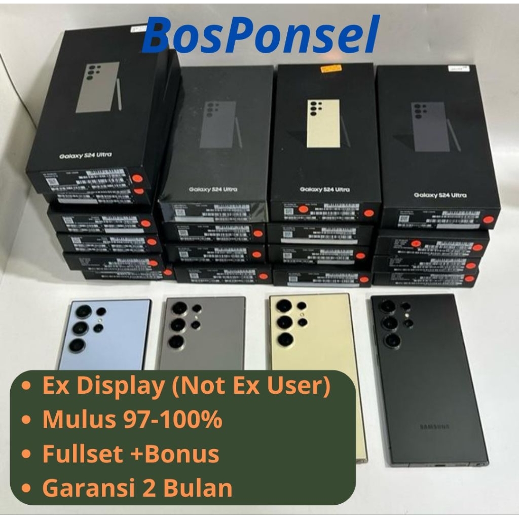 SAMSUNG GALAXY S24 ULTRA 1TB / 512GB / 256GB  SEIN RESMI