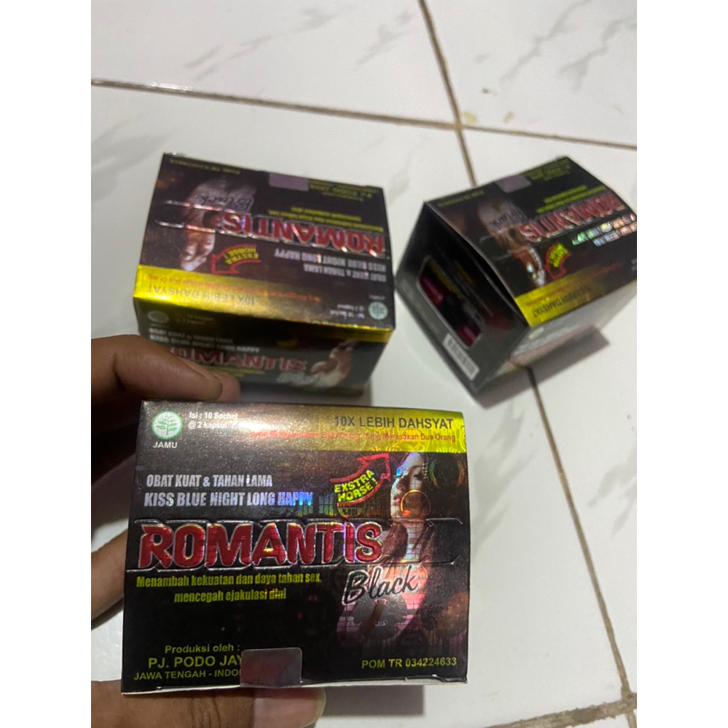 romantis black asli Original