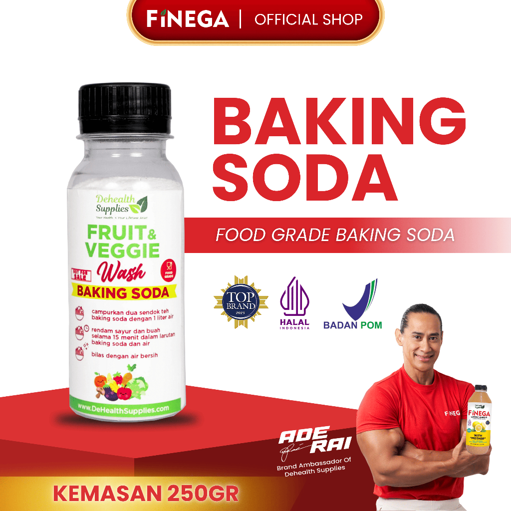 

Dehealth Supplies Baking Soda 100gr