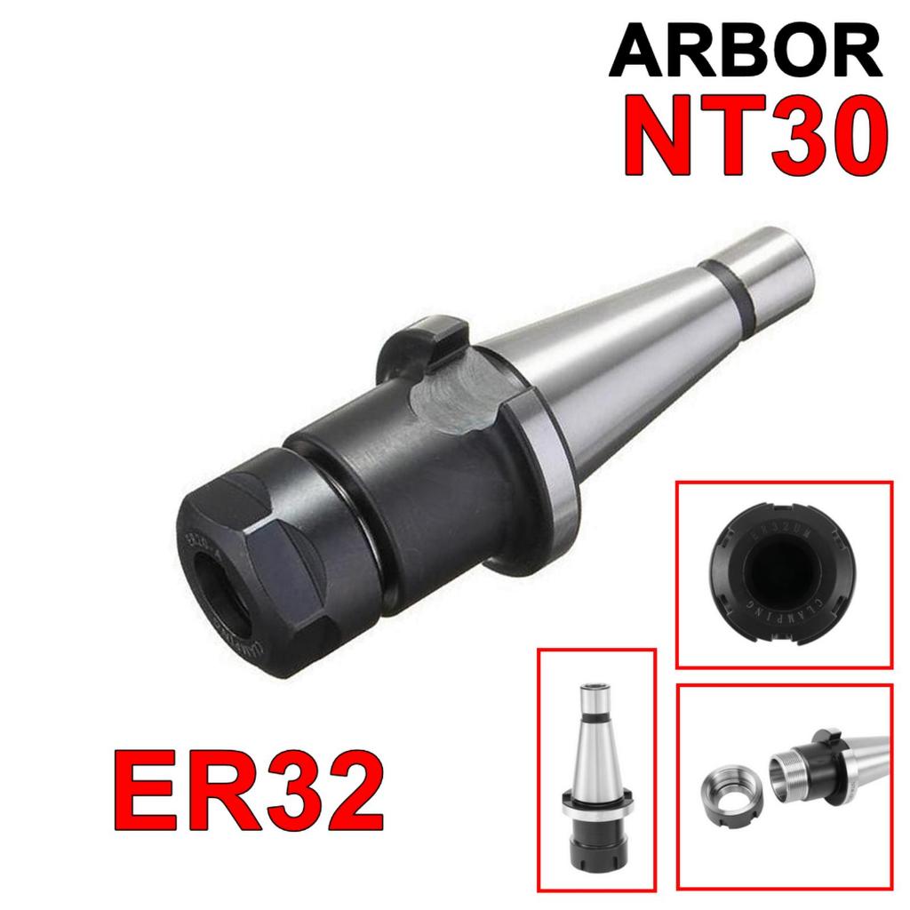 Termurah Arbor NT30 ER32 Collet ER32 Collet Chuck ER32 Penjepit Tool Milling