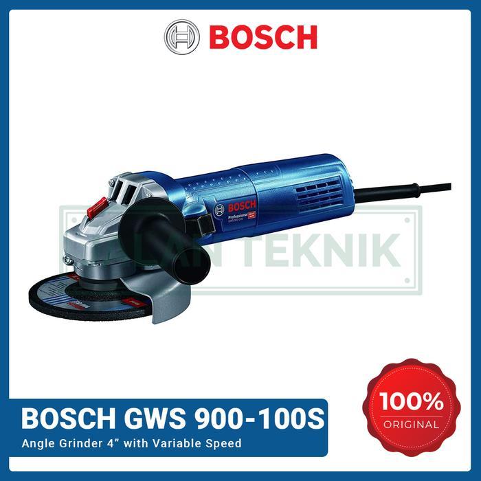 Mesin Gerinda Bosch 4in GWS 9-100 S Small Angle Grinder – GWS9-100S