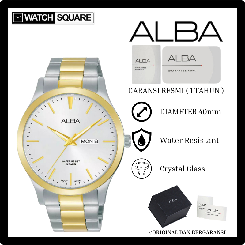 Jam tangan pria ALBA Prestige AJ6124X1
