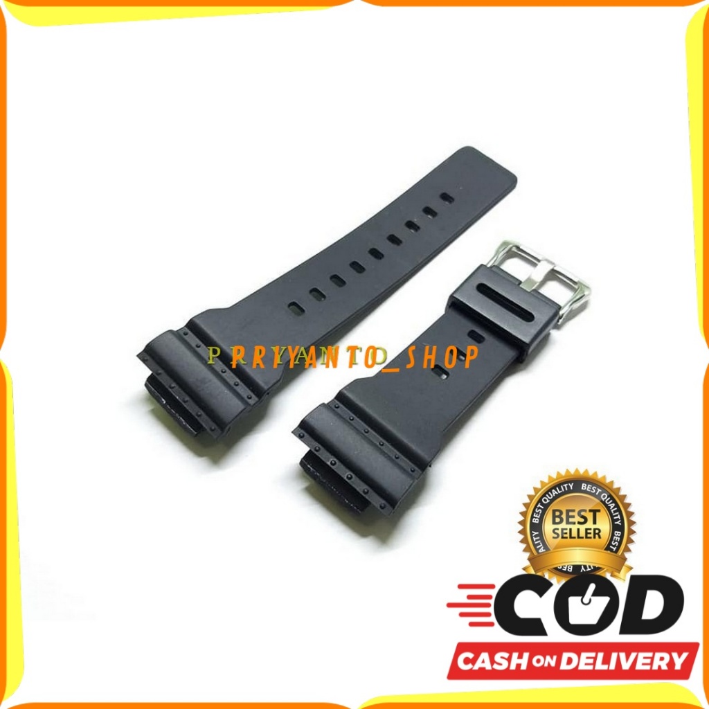 Strap Tali Jam Tangan Casio Gshock g-shock gs1002wr gs 1002 wr gs1002 Hitam