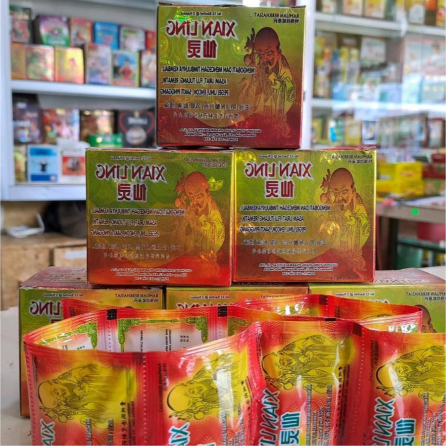 

GROSIR CAPSUL DAN BUBUK X-I-A-N-LNG per box isi 12 sachet