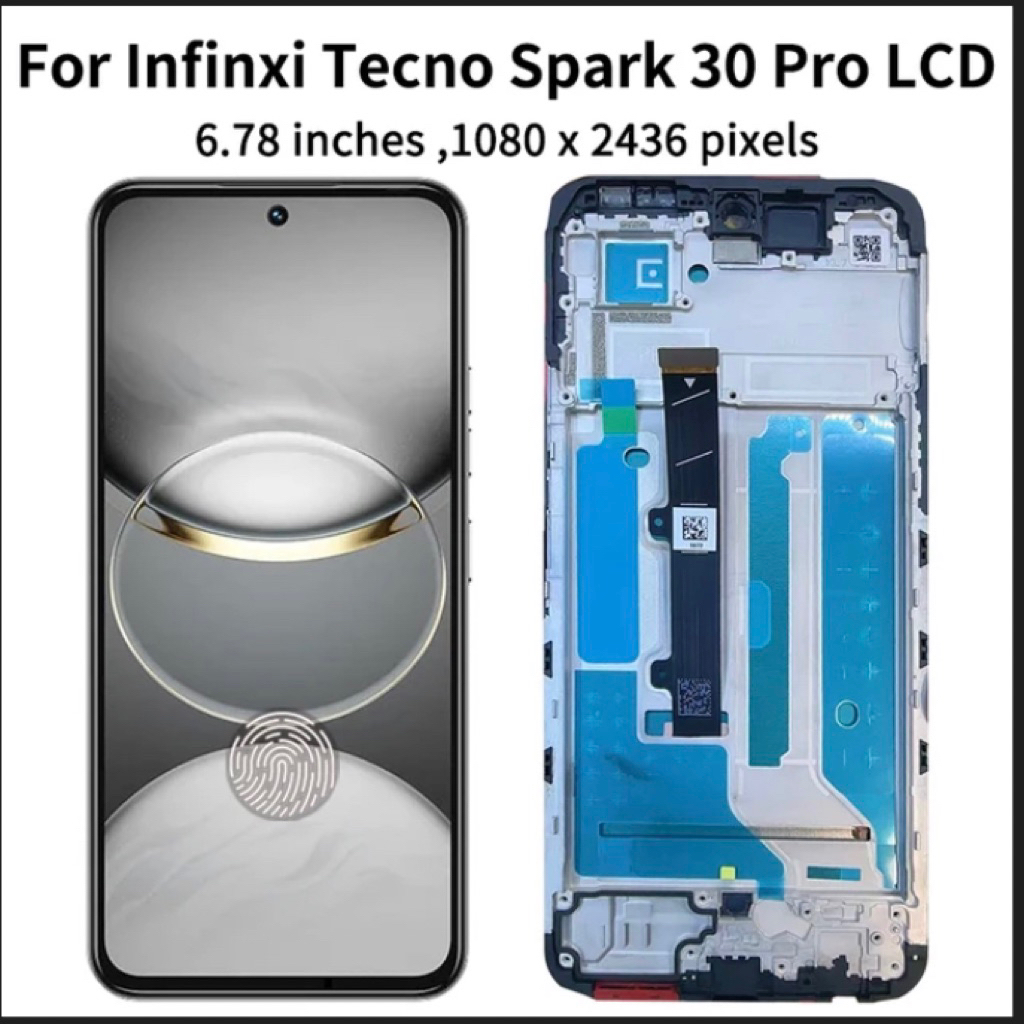 LCD TOUCHSCREEN TECNO SPARK 30 PRO 4G / KL7