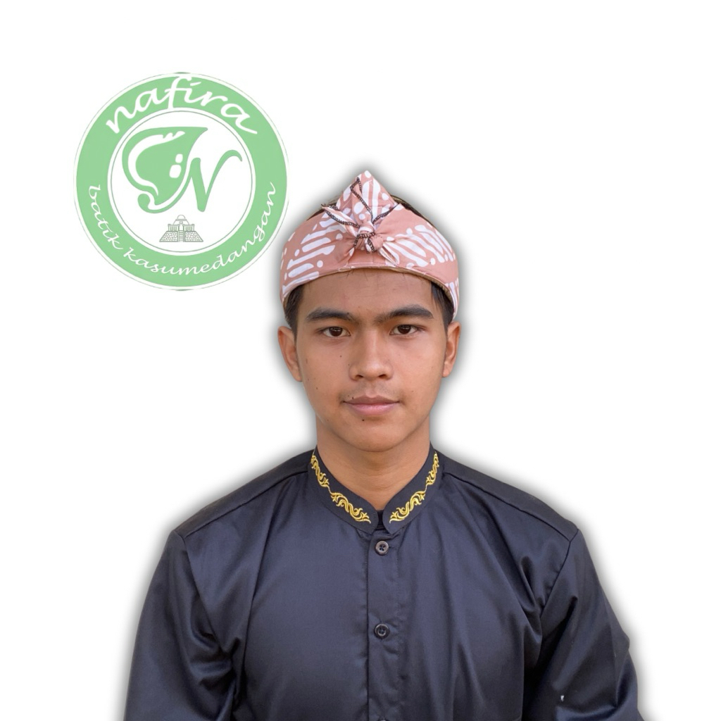 Totopong Batik | Iket Sunda Instan | Topi Adat Sunda | Topi Batik