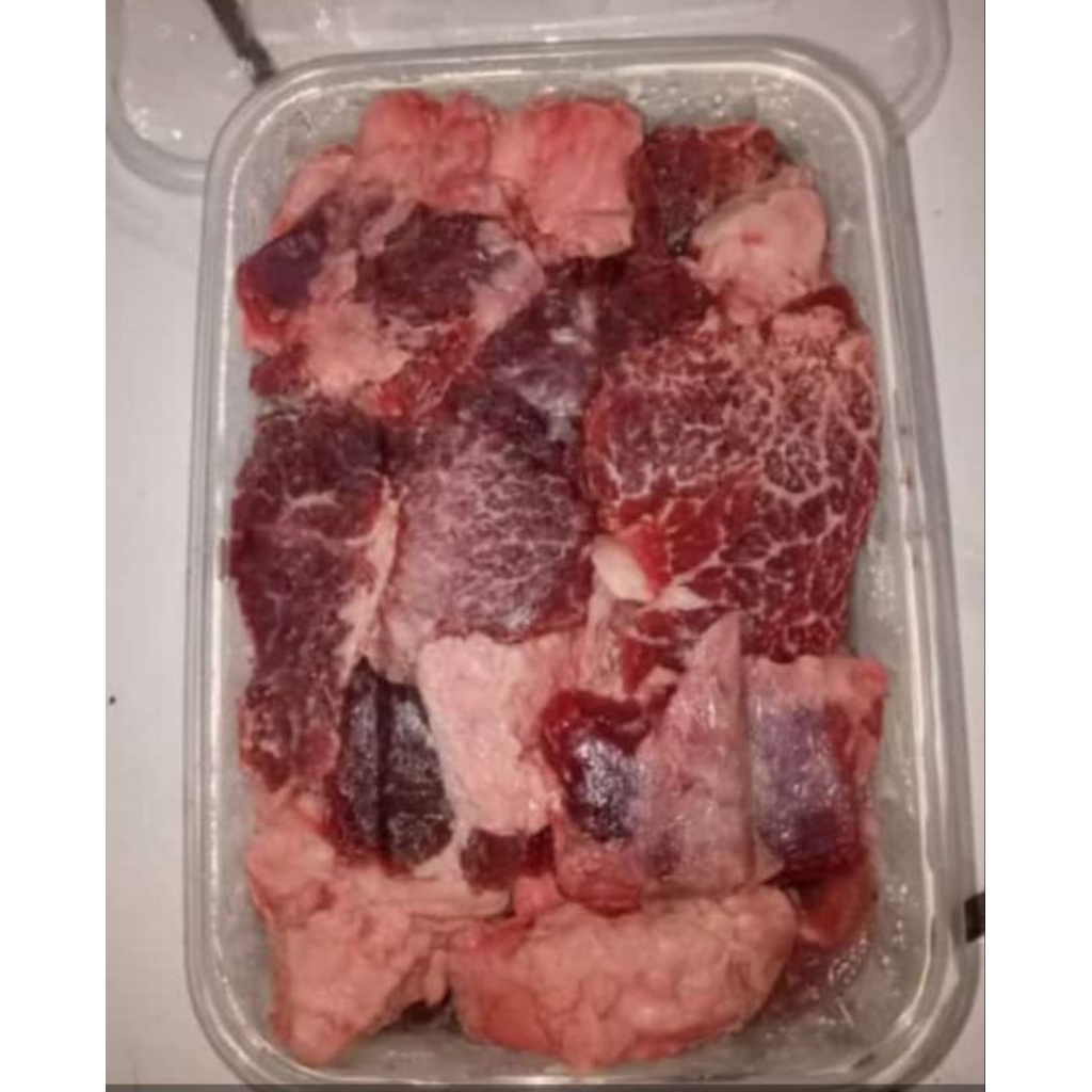 tetelan daging sapi+sandung lamur -+500gram