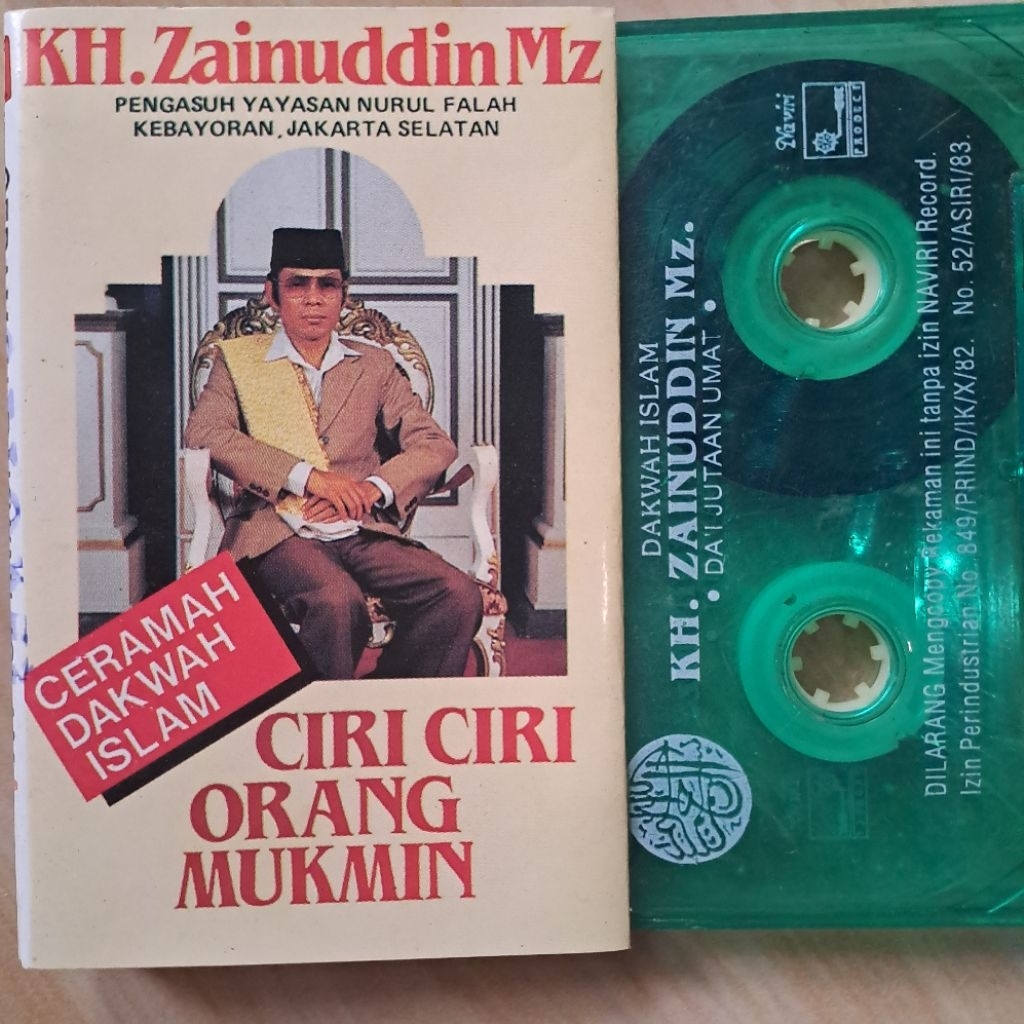 Kaset Pita Zaenudin Mz Album Ciri Ciri Orang Mukmin