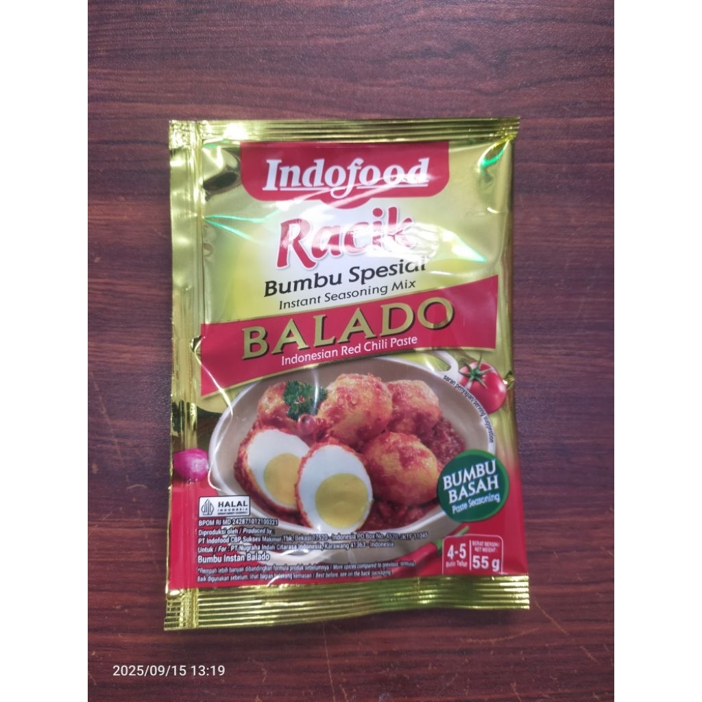 

RACIK BUMBU BALADO 55 gr
