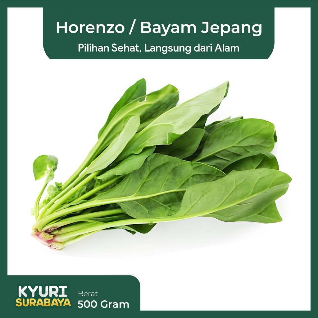 

Bayam Horenzo / Bayam Jepang 500 Gram