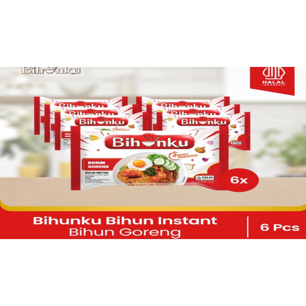

Paket Bundling - Bihunku Instant - Goreng - 60gr - 6pcs