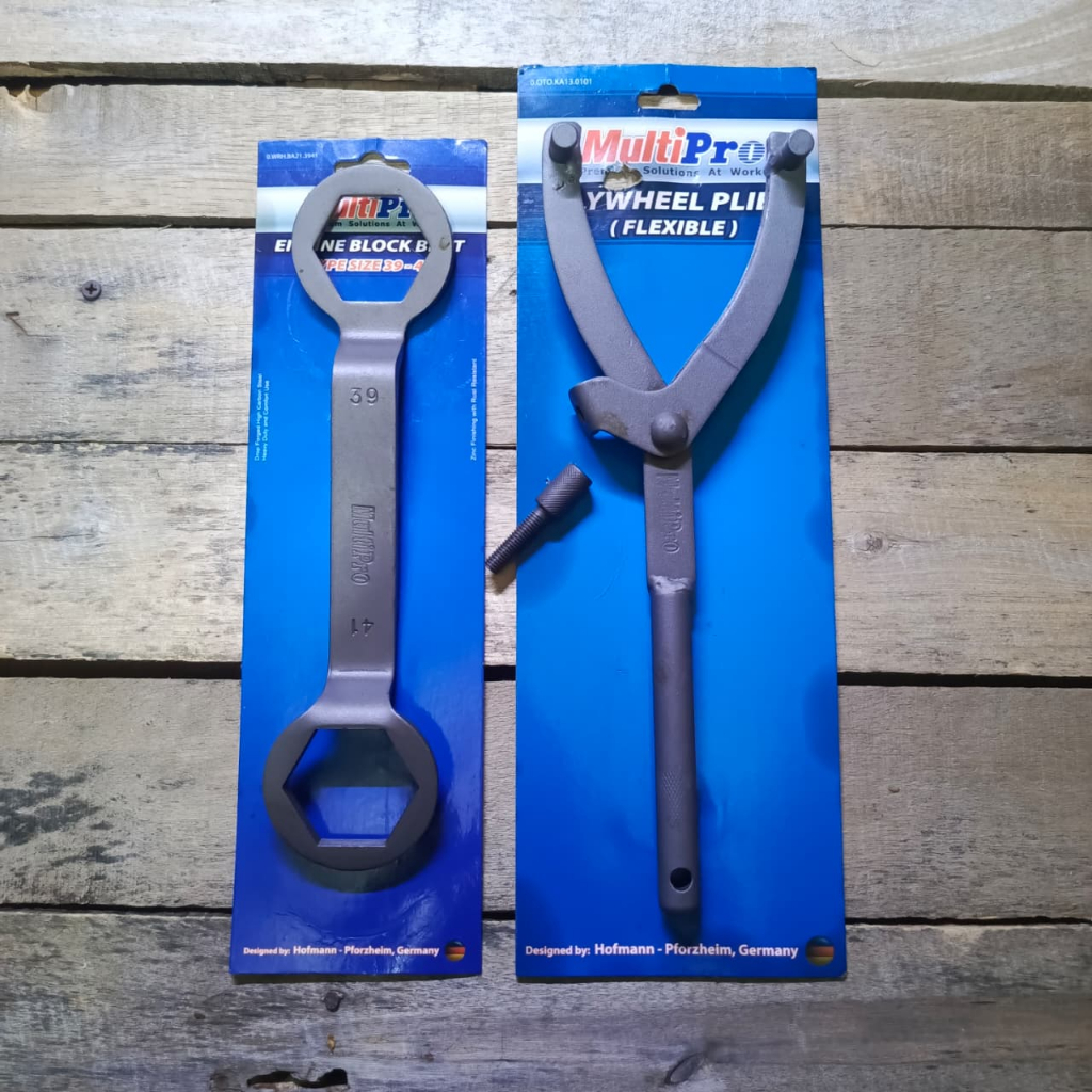 MULTIPRO Kunci Treker CVT Tahanan dan Kunci Mur CVT 39 - 41 Paket Kunci Treker CVT Kunci Pully CVT K
