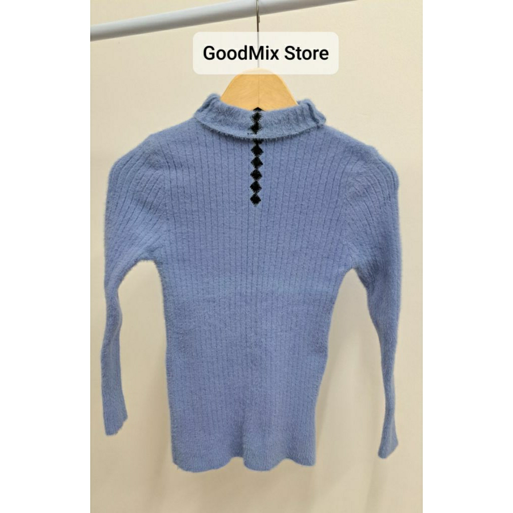 Atasan Wanita Rajut Ungu Bahan Tebal dan Halus Premium