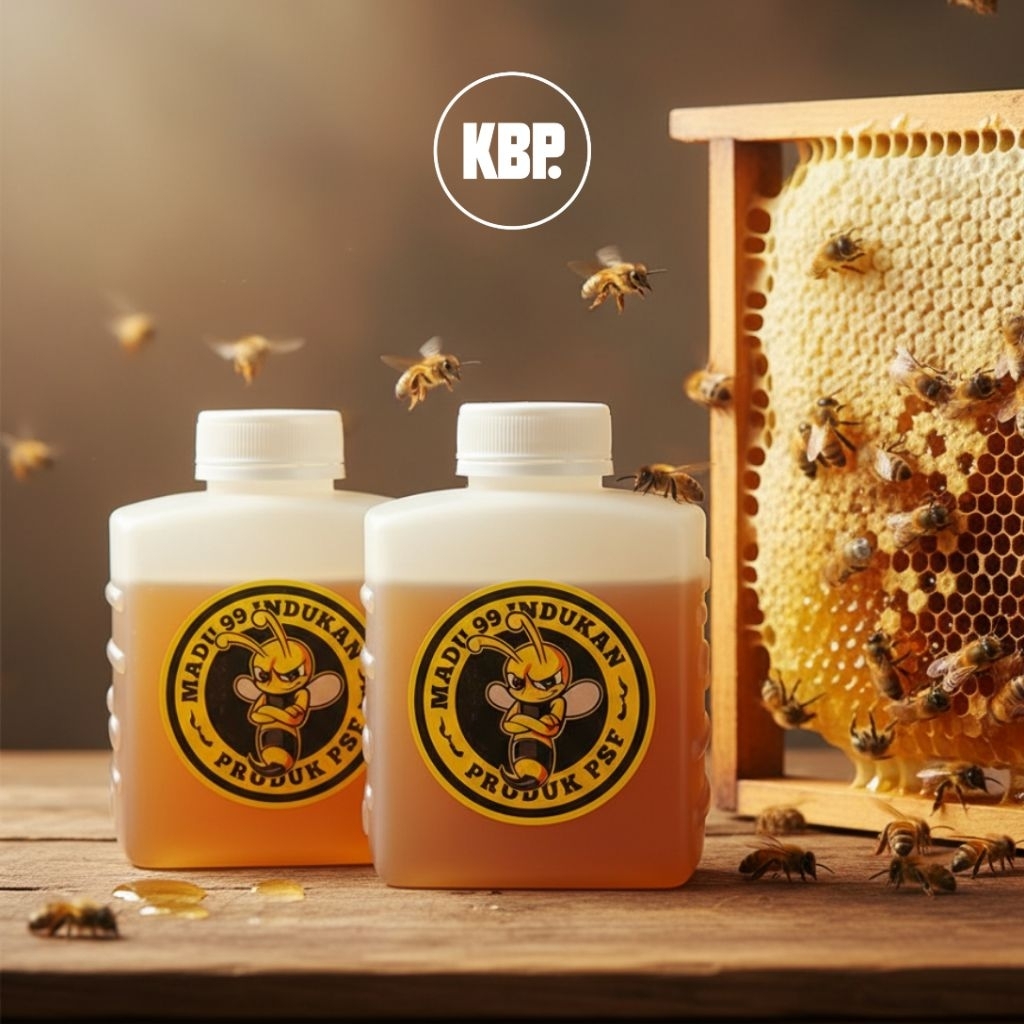 MADU MURNI POHON KARET - MADU ASLI