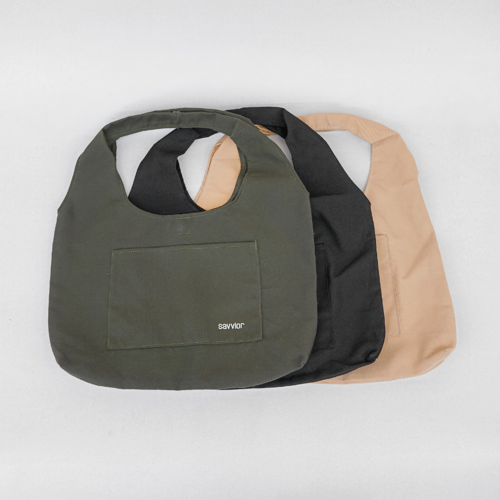 Savvior// Tote Bag Polos Unisex//Tote Bag Multifungsi // Tote Bag Kanvas
