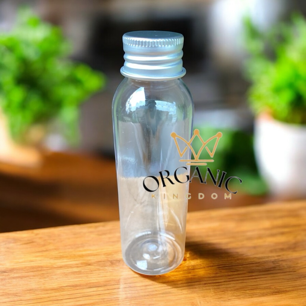 Botol Plastik 250 Tutup Alumunium Foil Ready Stock