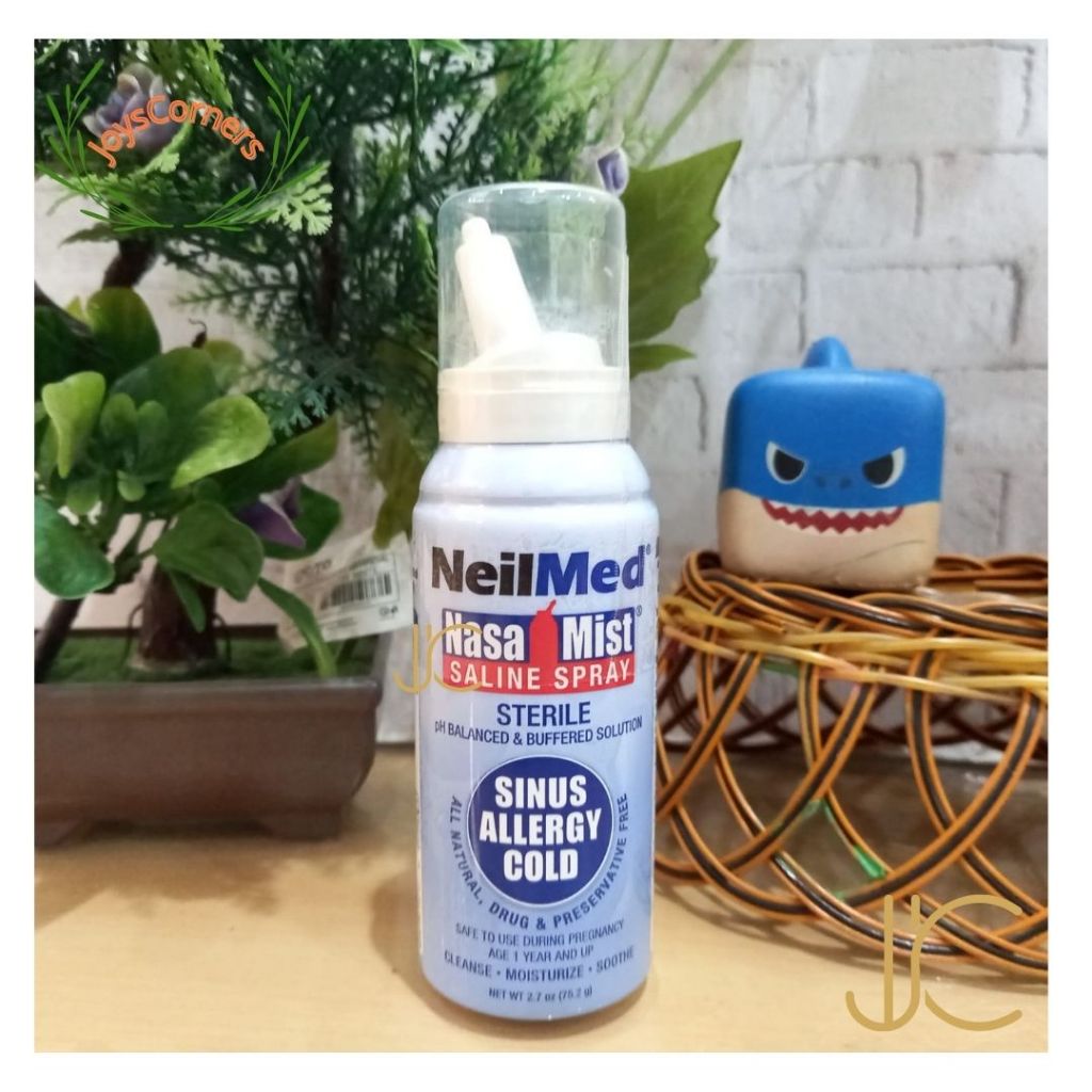 Neilmed Nasal Mist Saline Spray Sinus / Semprotan Untuk Membantu Mengatasi Hidung tersumbat Pilek Da