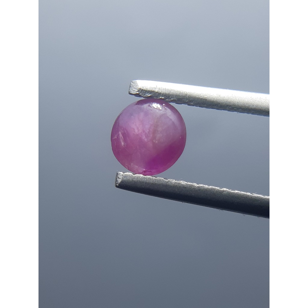 Loose stone cabochon ruby burma mirah kristal belang windusara star lawasan