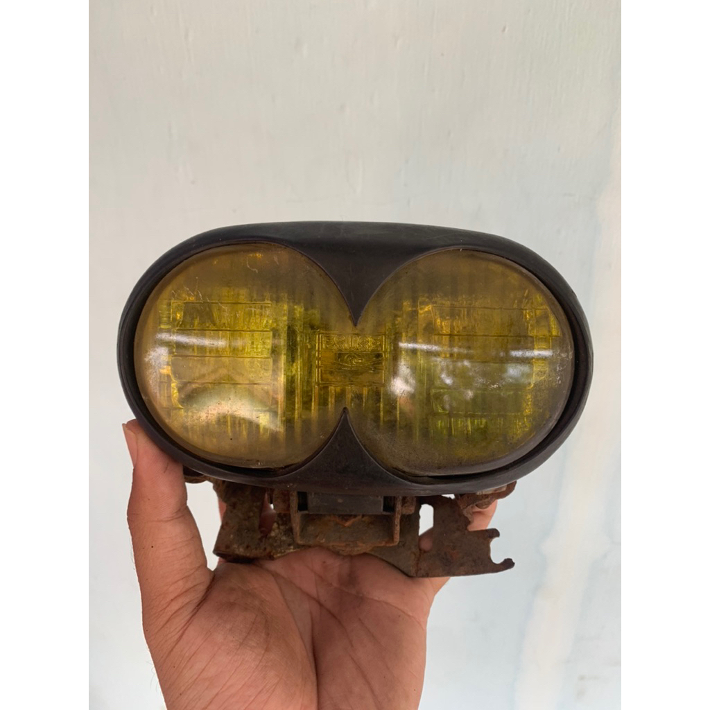 Lampu vintage motor custom (chopper,trail tua, dll)