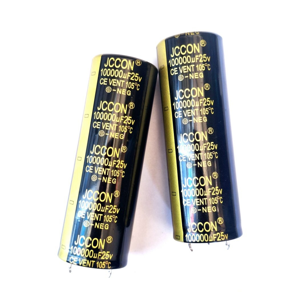 Capasitor Elco 100000uf 25v Elco 100.000/25v JCCON Original