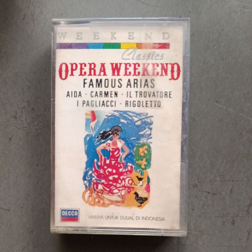 kaset lagu Opera Weekend Famous Arias