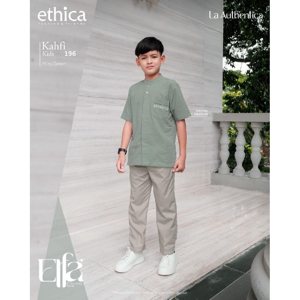 ETHICA KAHFI KIDS 196 MILKY GREEN KOKO ANAK