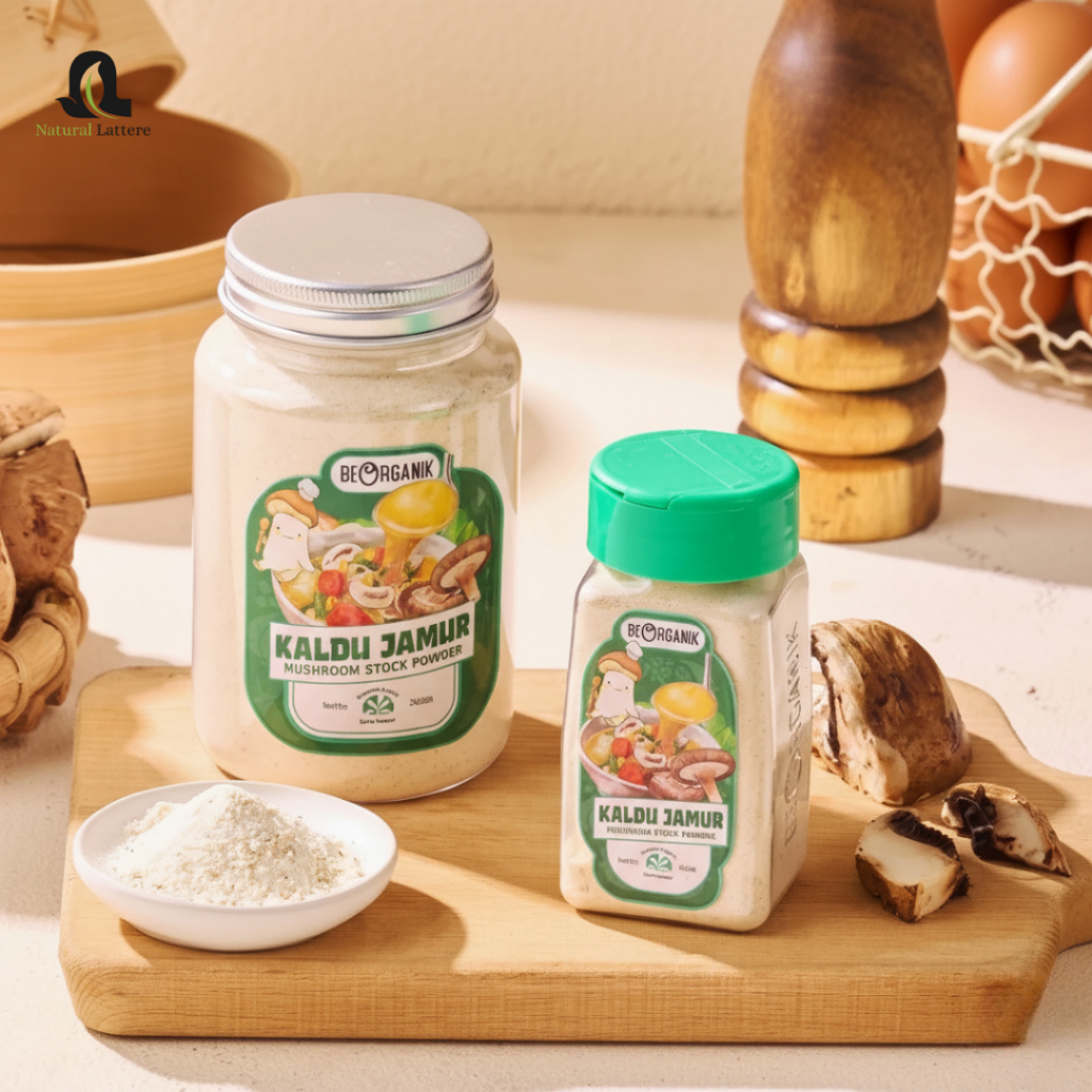 

Beorganik Kaldu Jamur / Mushroom Stock Powder