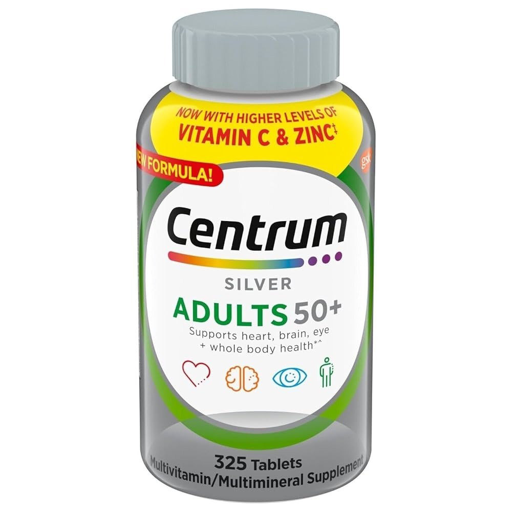 CENTRUM Silver Adults 50+ MULTIVITAMIN (325 Tablets)