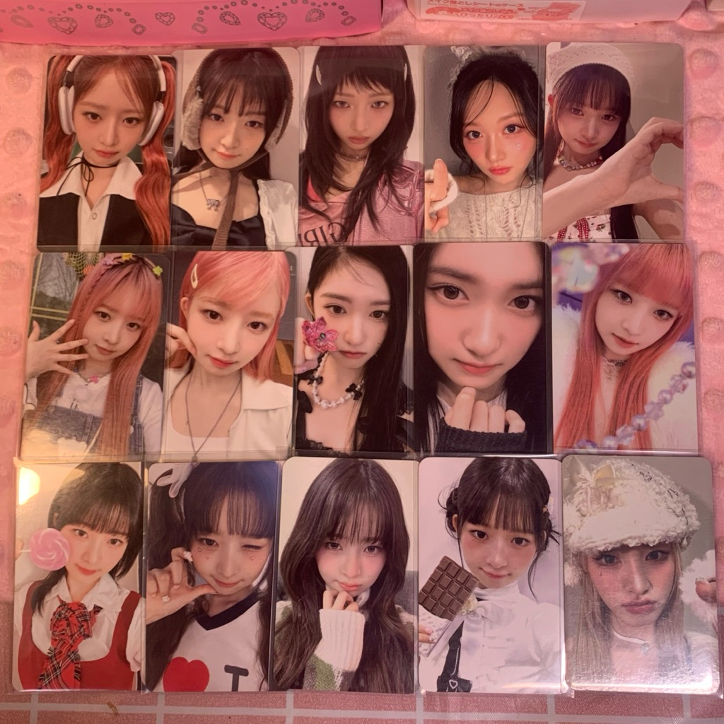 ready official photocard ive rei cupi leeseo zoom yujin