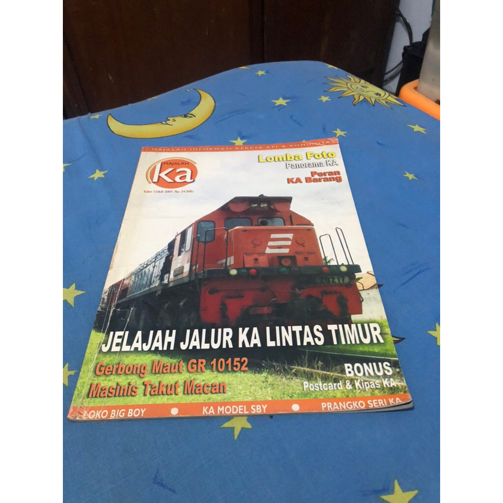 [RARE] Majalah Kereta Api Edisi 12 Juli 2007