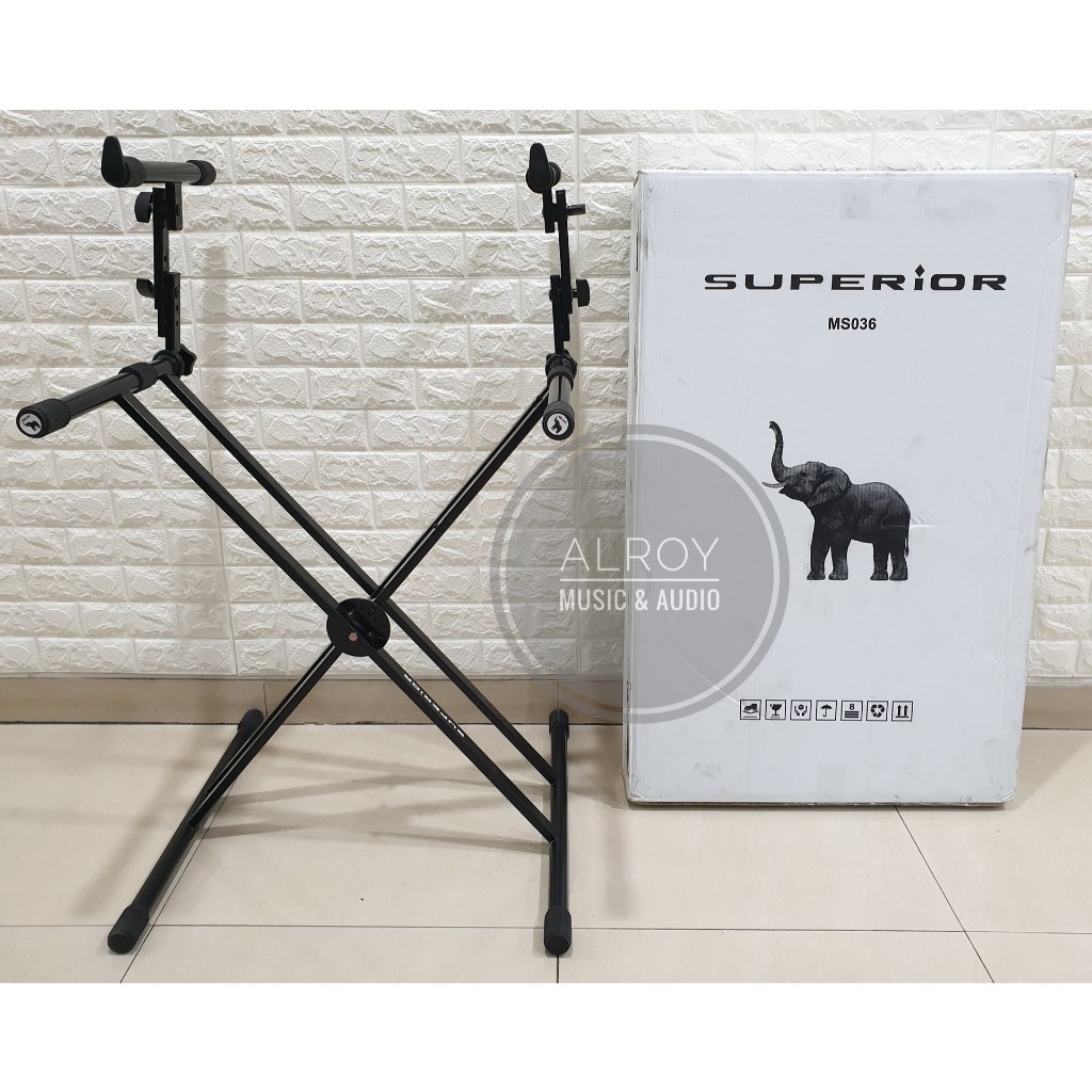 Stand Keyboard Double Tingkat Superior MS036 / MS 036