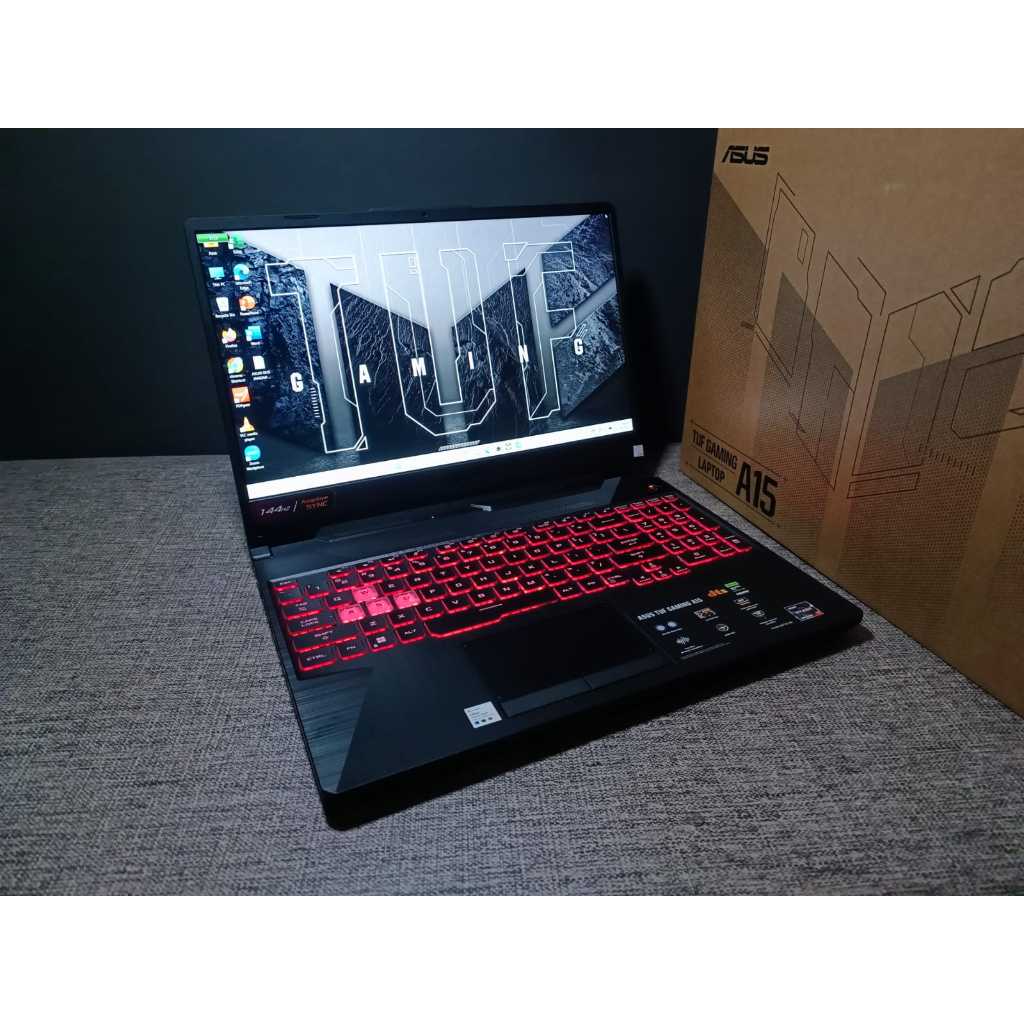 Asus TUF Ryzen 7 7435HS RTX 3050 garansi 2027 Like New
