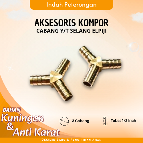 SAMBUNGAN Y KUNINGAN/CABANG 3 KUNINGAN SELANG GAS LPG/CABANG Y GAS KUNINGAN
