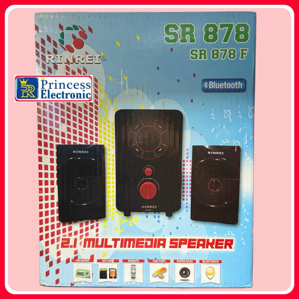 Speaker Rinrei SR-878F New Bluetooth